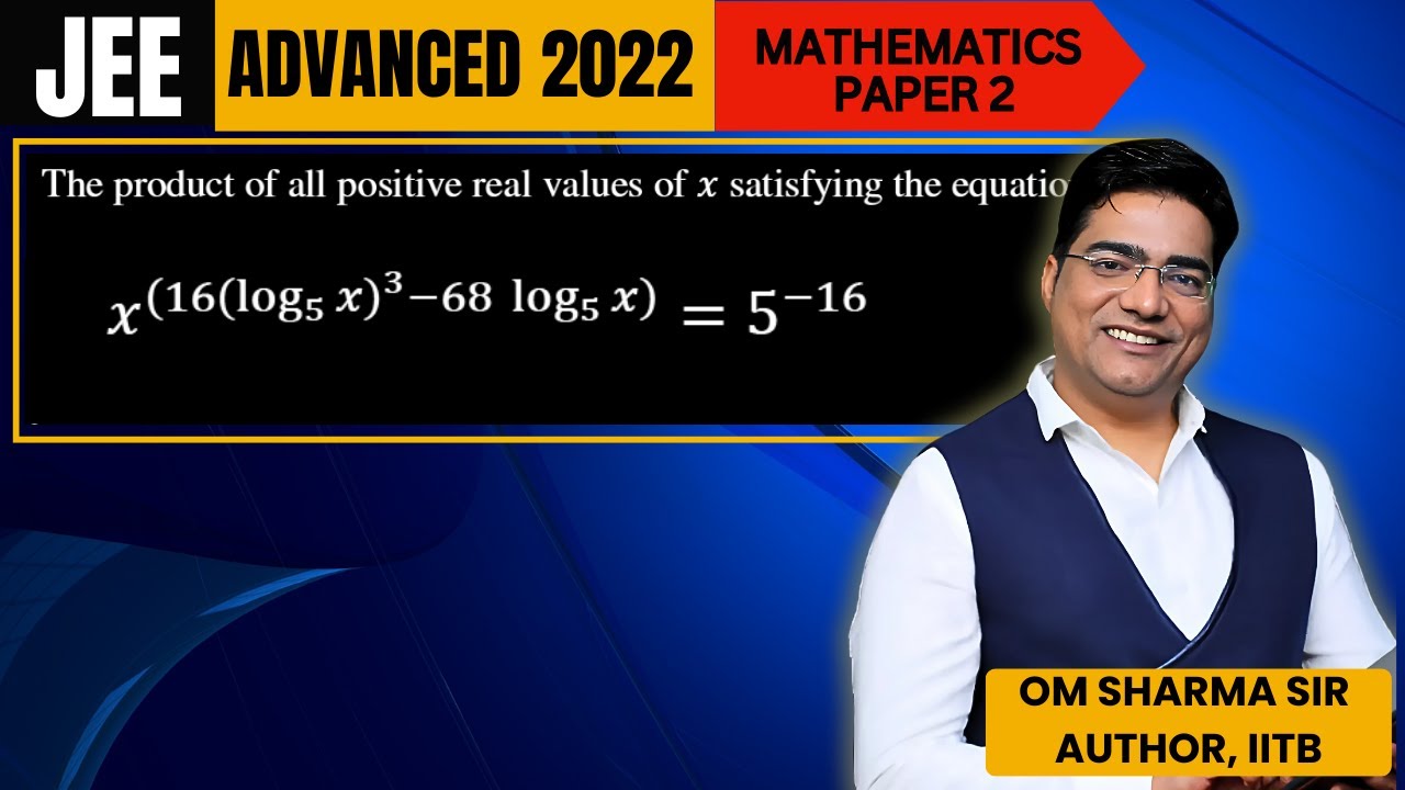 The product of all positive real values of 𝑥 satisfying the equation𝑥^(16(log5 𝑥)^3−68 log5 𝑥) = 5^−