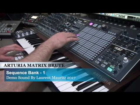 ARTURIA MATRIXBRUTE - Sequence bank 1