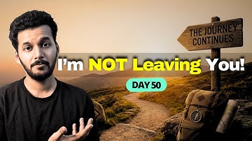 END of a NEW Beginning | 50daysofrobotics Farewell