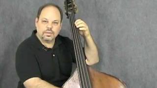 jazz bass lesson walking the jazz blues