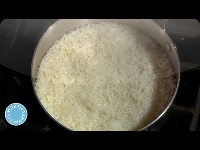 White Rice Stovetop Method - Martha Stewart