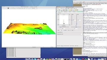 Analytical 3D visualization of multiple surfaces in GRASS GIS 6.4: Cutting planes