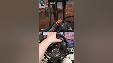 Expeditions A MudRunner Game - Driving across the lake