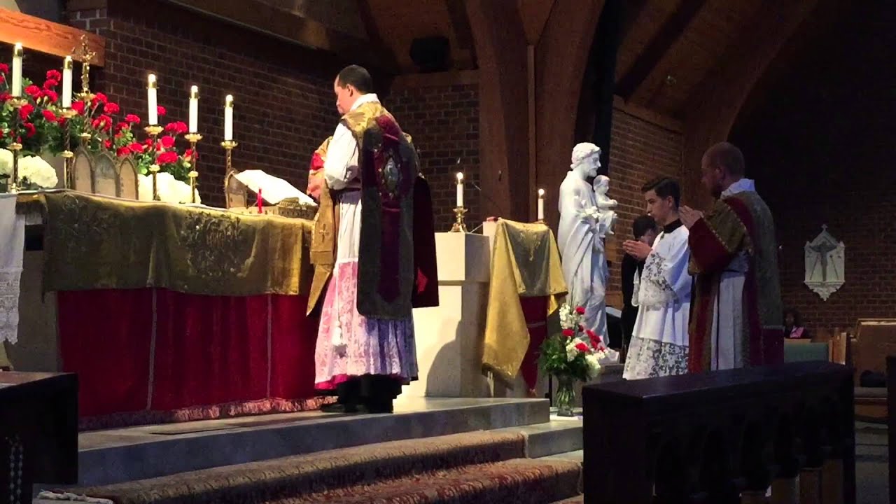 solemn high mass in the extraordinary form youtube extraordinary form mass