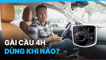 Nên dùng chế độ gài cầu 4H ở cung đường nào?