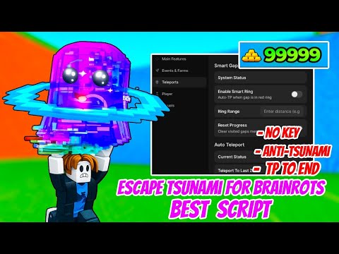 سكربت الهروب من تسونامي للمهوسين الانتقال الفوري إلى النهاية الاستنساخ مقاومة تسونامي الزراع 