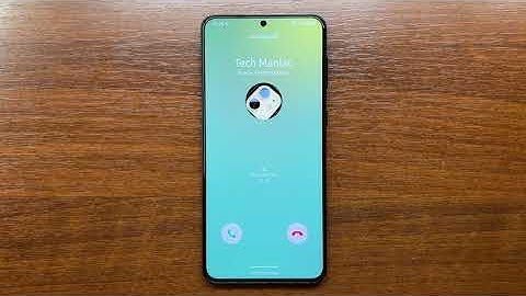 Samsung Galaxy S21 Plus Android 12 One UI 4.0 Incoming Call the Voyage Ringtone