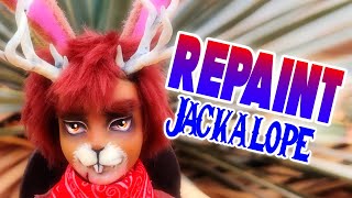 Doll RePaint! Jackalope Jack @TheDivusSeries