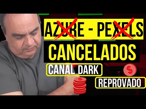 CANAL DARK CANCELADO, E AGORA? Monetização REPROVADA, Monetização RETIRADA /Como vamos fazer ?