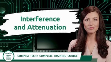 CompTIA Tech+ (FC0-U71) | Interference and Attenuation  | Exam Objective 2.9 | Course Training Video
