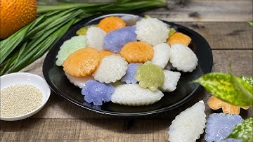 BÁNH BÒ HẤP NƯỚC CỐT DỪA, THƠM, BÉO, ĂN RẤT NGON VÀ DỄ LÀM