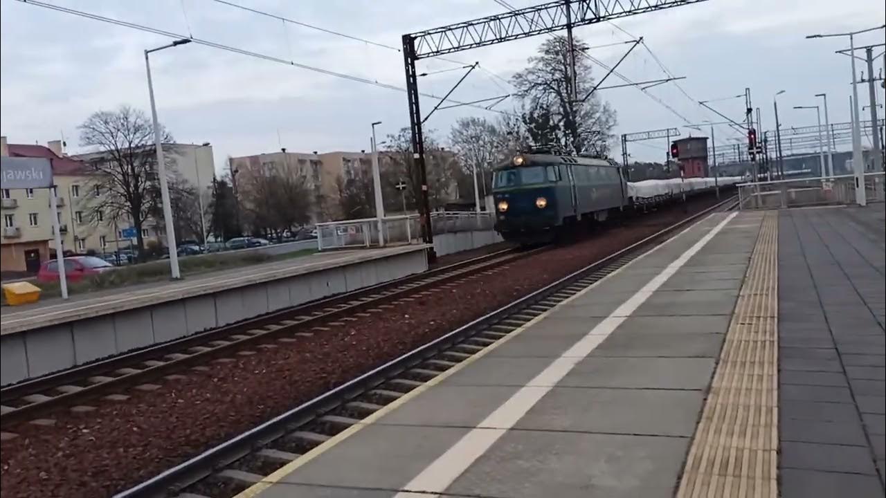 Pkp Piotrków Kujawski Rozkład Jazdy passage of a PKP cargo train through the Solec Kujawski station - YouTube
