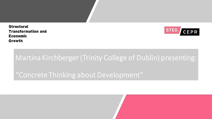 Martina Kirchberger presents the paper "Concrete T...