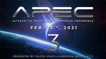 APEC 2/13, Part #3 - Jean-François Geneste - Antigravity & Gravity Shielding Q&A Session