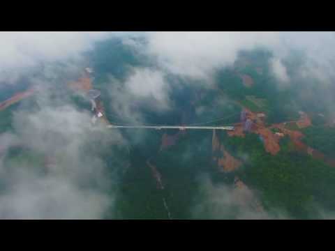 The longest and highest Glass Bridge in the world - THOUSE.GE