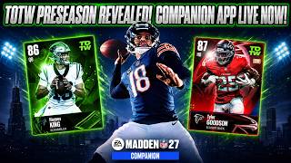 COMPANION APP IS HERE! ALL TOTW PRESEASON REVEALS+MORE!