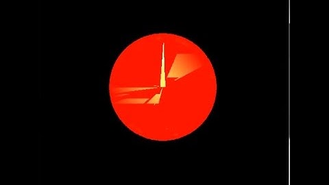 OpenGl clock in Bangla