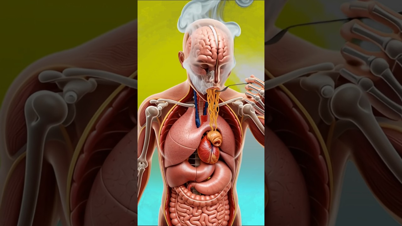 What Happened When Chinese Noodles Inside Your Body 😲