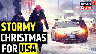 Winter Storm Brings Frigid Temperatures And Heavy Snow In US | US Winter Storm 2022 | News18 Live
