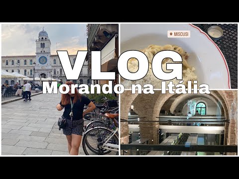 Vida na italia l estudando, jantando sozinha, filme com amiga…