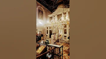 Divine Liturgy At The Church Od Saint Spyridon In Corfu Greece 