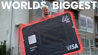 SHREDDING THE WORLDS BIGGEST DEBIT CARD