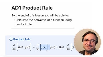MTH 121 Prep - AD1&AD2 Product and Quotient Rules