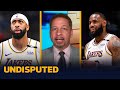 The Lakers shifting AD & LeBron to new positions isn't a bad idea — Broussard I NBA I UNDISPUTED