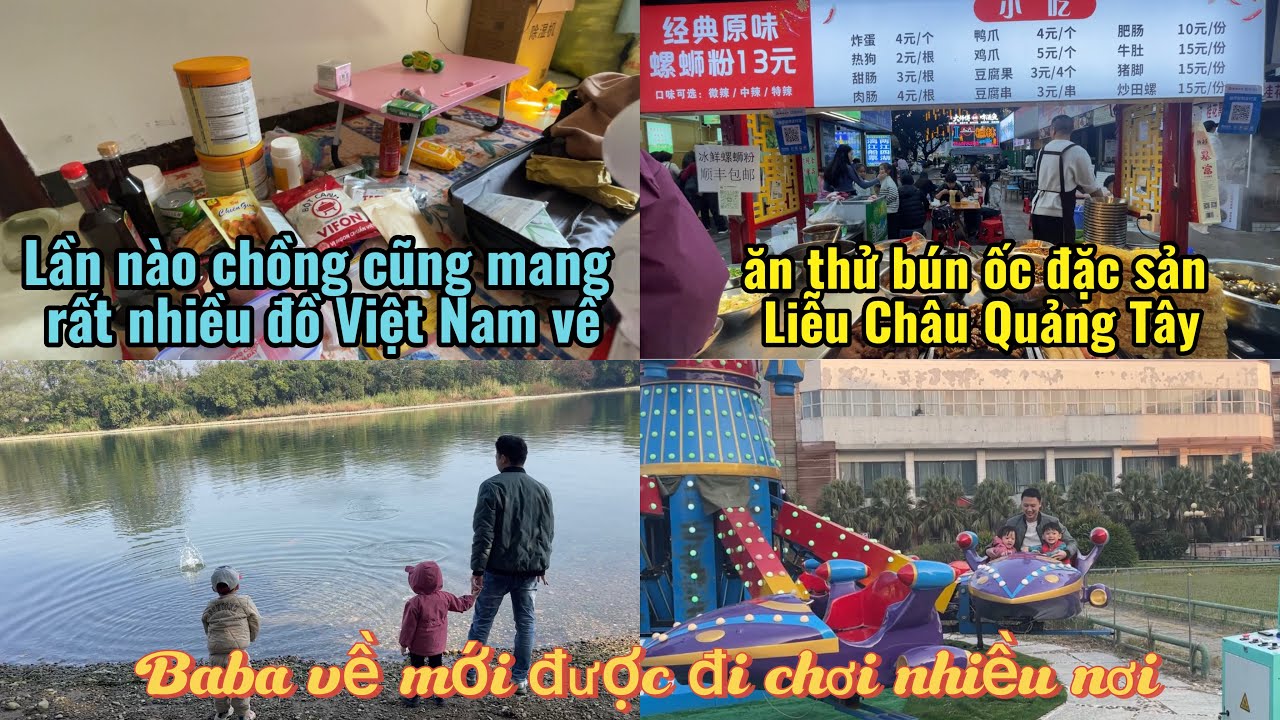 #262 Anh chồng “CHĂM CHỈ”, lần nào cũng MANG VỀ CHO VỢ ĐẦY ẮP đồ Việt Nam #cuocsongtrungquoc