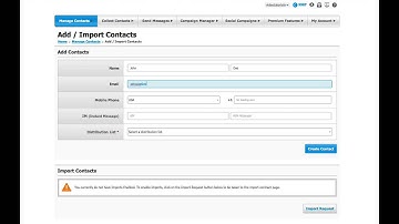 Think Tank Mobile Marketing: Manually Add Contacts Tutorial Video