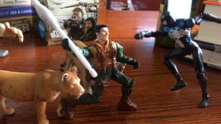 Spider-Man vs sinister six (stop motion)