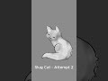 Day 8 of drawing every day until I hit 1000 Subs #slugcat #rainworld # #sketch #art #drawing