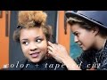 TAPERED Cut + Color with Gianne | Natural Hair