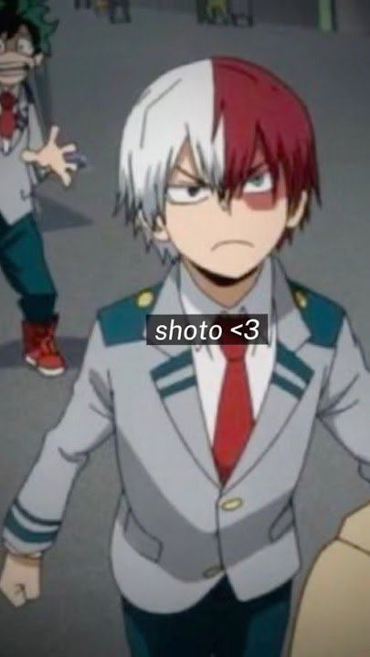 Shoto todoroki edit!! ❤️🤍 #mha #mhacommunity #anime #mhaedit #myheroacademia
