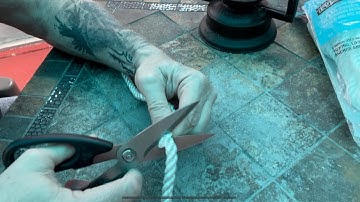 How to Cut and Seal Nylon Rope / Stop Rope Fray