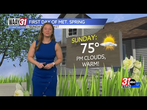 Almost perfect conditions for Sunday