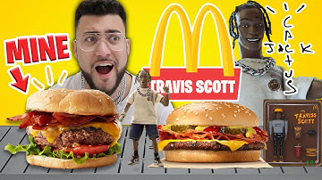 Making The TRAVIS SCOTT McDONALDS BURGER At Home, But Better..