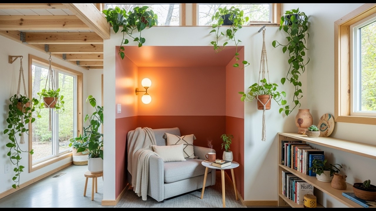 Biophilic + Bold: Mixing Greenery & Statement Tones in Micro-Homes