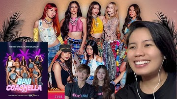 BINI Interview on ABS CBN News about the Coachella reaction
