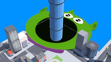 Hole.io - Epic Biggest Hole Gameplay Walkthrough Android iOS #30