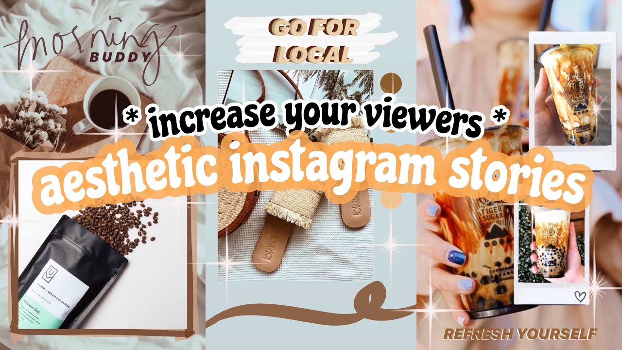 INSTAGRAM STORY IDEAS 2020 | AESTHETIC IG STORIES | CREATIVE WAYS TO ...