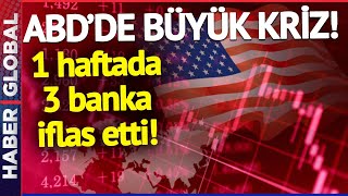 1 Haftada 3 Banka İflas Etti̇ Abdde Büyük Kriz