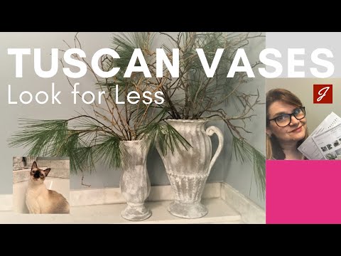 Tuscan Vases - Look for Less