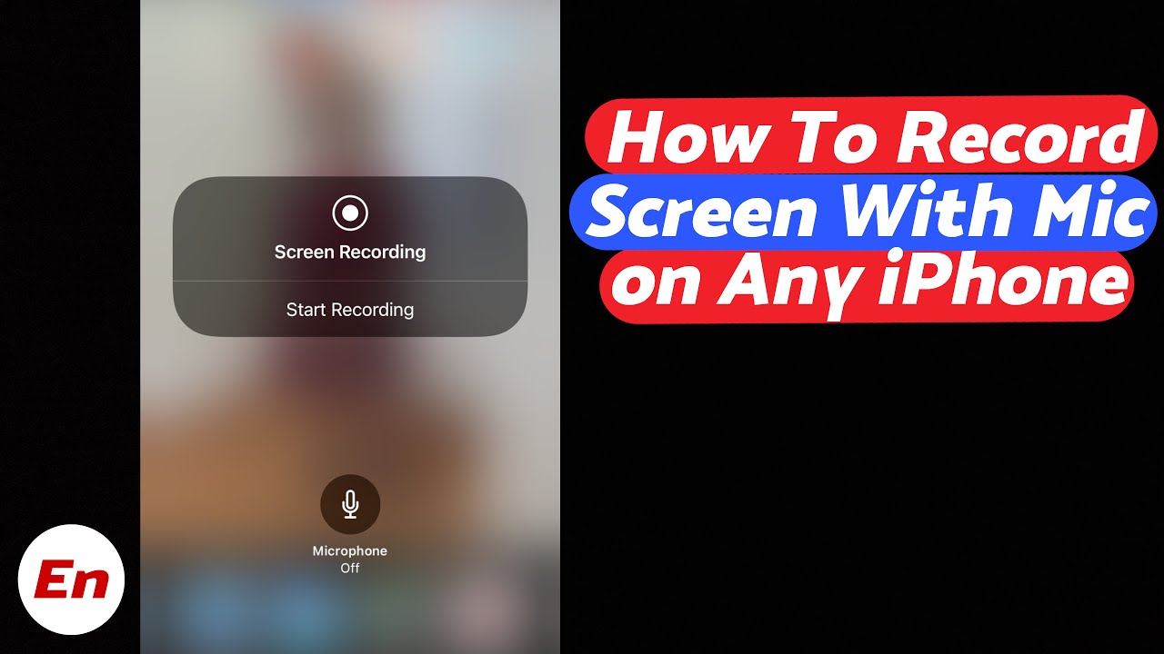 iOS Basics How To Screen Record with Internal Audio on Any iPhone