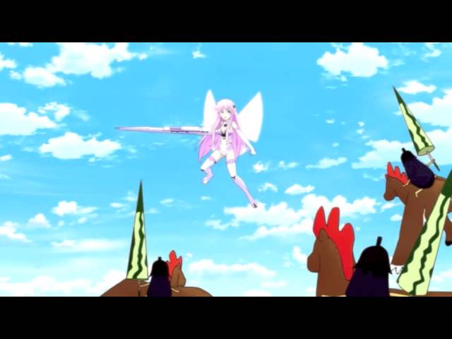 Hyperdimension Neptunia: The Animation - Eggplants attack - YouTube