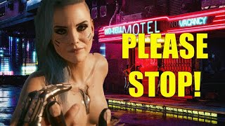 CD Projekt Red tries to make you feel bad...😶 AND IT DOESN'T WORK!
