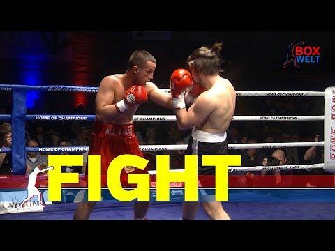 James Kraft vs Philipp Kolodziej - 8 rounds light heavyweight - 13.04.2019 - Hansehalle Lübeck
