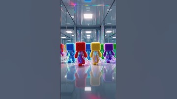 Cubes as modeling | Relaxing Loop Animation |  #oddlysatisfying #animation #cubeloopz