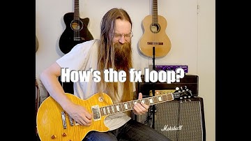 FX loop in a Marshall 1987x plexi reissue