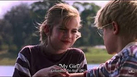 My Girl 1991-First Kiss Scene